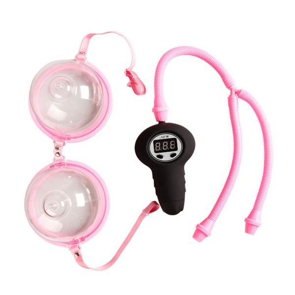 BAILE Shop Sex Toys For Women LED Electric Suction Breast Pump Physical Breast Enlargement Sex Products Women's Chest Enlarger