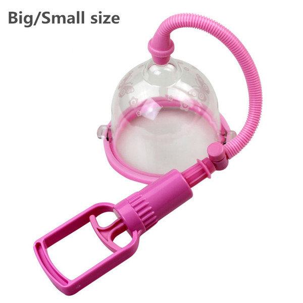 DHL Free Breast Pump Breast Massager Big Small Size Body Cupping Suction Health Massager Therapy Clitoris Sucker Pump Sex Toy For Adult Game