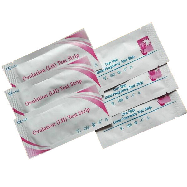 FDA CE 3500pcs Pregnancy Test Strips+10000pcs Ovulation LH Test Strips DHL or Fedex Free Shipping Fast