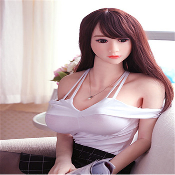 2018 japanese love sex doll Lifelike Sex Real Full Silicone Sex Dolls With Skeleton Realistic Solid Silicone Love Doll For Men