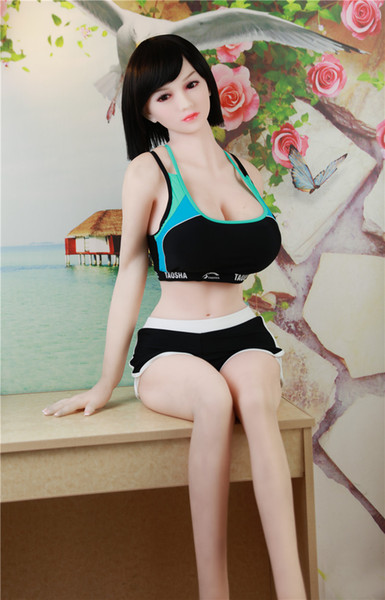 165cm Japanese full silicone doll with Vagina, anus, oral life size sex dolls realistic love doll for gifts