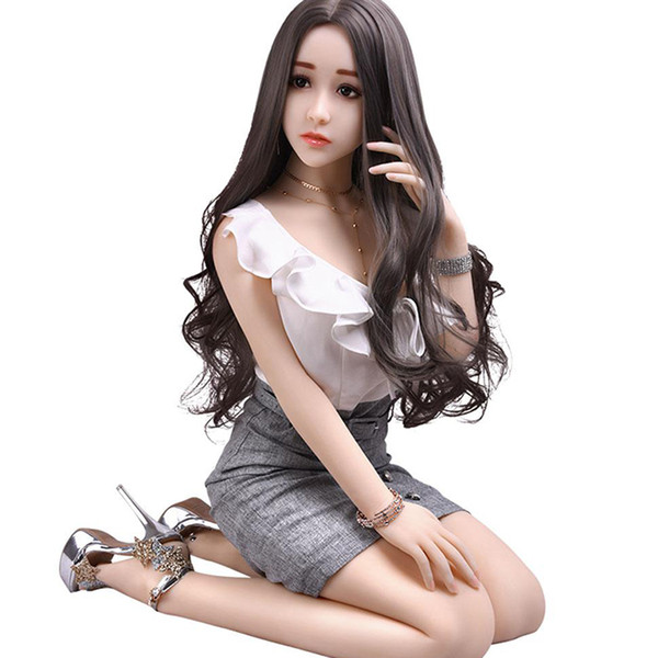 157cm Japanese Real Silicone Sex Doll Realistic Small Breast Love Dolls for Man Lifesize Full Body Metal Skeleton TPE Doll