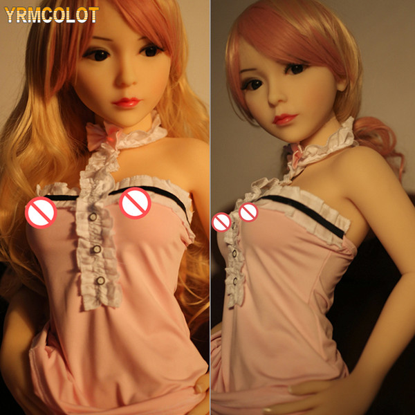 YRMCOLOT 125cm Adult Life Full Size Silicone Sex Doll Skeleton Realistic Breast Love Doll European Oral Pussy Sex Product for Men