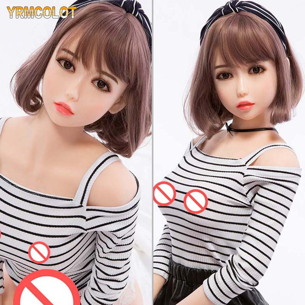 YRMCOLOT Silicone Sex Dolls 125cm Love Doll Real TPE Sex Doll Realistic Vagina Small Breast Lifelike Sexy Japanese Toys for Men