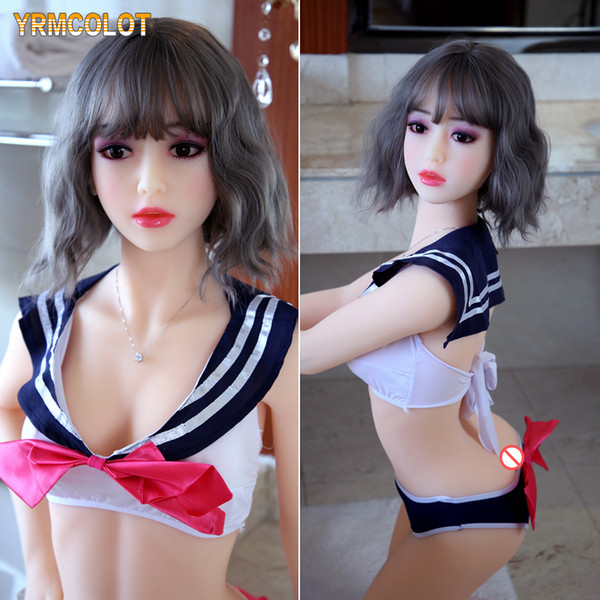 YRMCOLOT 158cm Sex Doll Big Ass Real Silicone Love Doll Live Like Male Full Body Silicone Sex Doll Long Nipples Big Tits Lifelike for Men