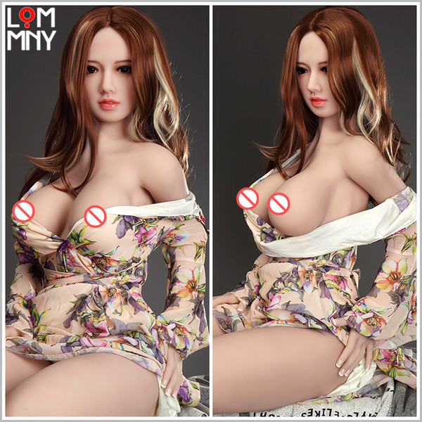 LOMMNY 168cm Top Quality Vagina Realistic Adult Dolls Real Silicone Sex Doll Metal Skeleton Masturbator Anal Sexy Products