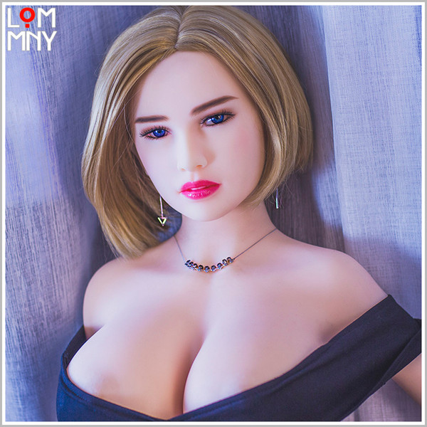 LOMMNY New 152cm Adult Full Body Silicone Sex Doll Skeleton Real Sexy Big Breast Skin European American Head Oral Pussy Love Doll