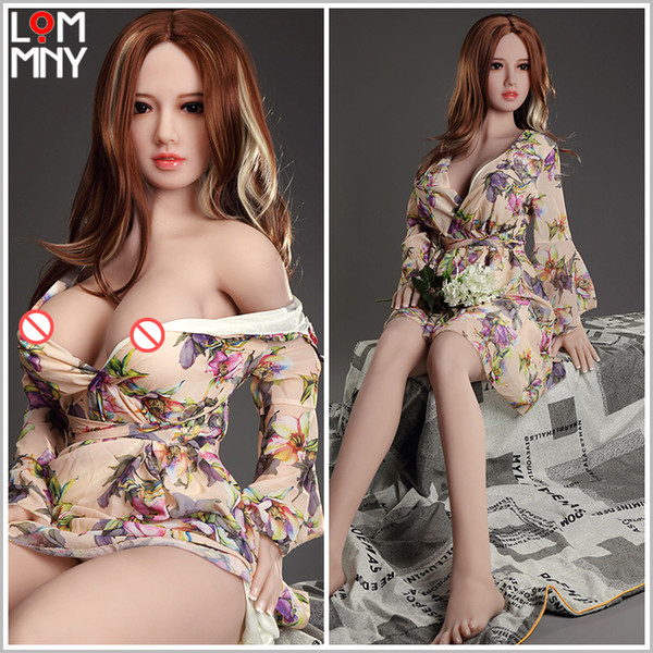 LOMMNY Real Silicone Sex Dolls Robot Japanese Anime Full Love Doll Realistic Toys for Men Big Life Breast Sexy Mini Vagina Adult