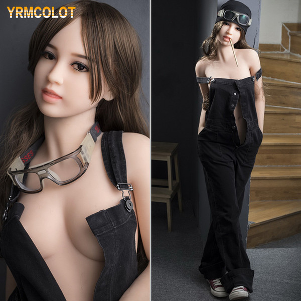 YRMCOLOT 140cm Real Silicone Sex Dolls Robot Japanese Anime Full Oral Love Doll Realistic Adult for Men Toys Big Breast Sexy Mini Vagina