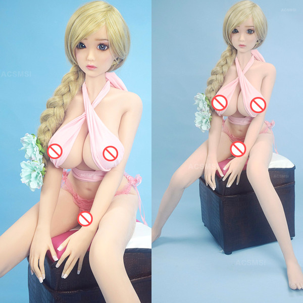 110cm-18kg Real Silicone Sex Dolls Robot Japanese Anime Oral Realistic Toys for Men Big Breast Sexy Vagina Adult Life Full Love Doll