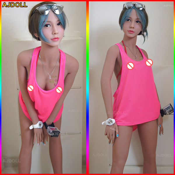 158cm Real Silicone Sex Dolls for Adult Men Sexy Realistic japanese anime Silicone oral Love Doll life big Breast mini Vagina Pussy