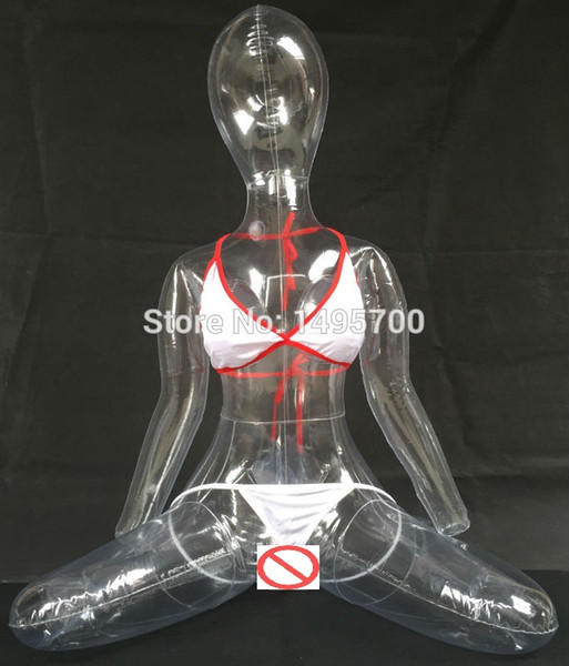 M Transparent Inflatable Sexy Doll Male Masturbation Sexy Doll For Man Blow Up Doll Pussy