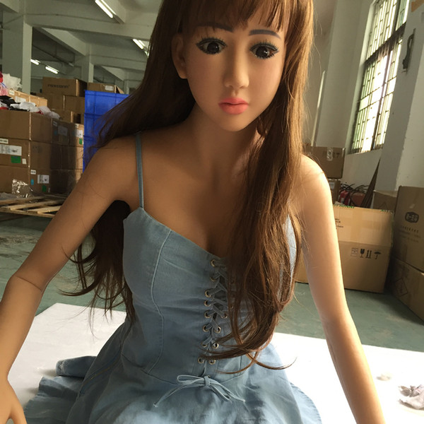 NEW 168cm lifelike silicone sex dolls, japanese realdoll, realistic vagina pussy anal love doll, silicon breast masturbator