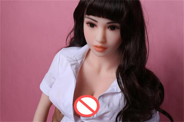 Agood 2017 new product 165cm sex dolls blond solid silicone sex doll with soft breast ass vagina free shipping