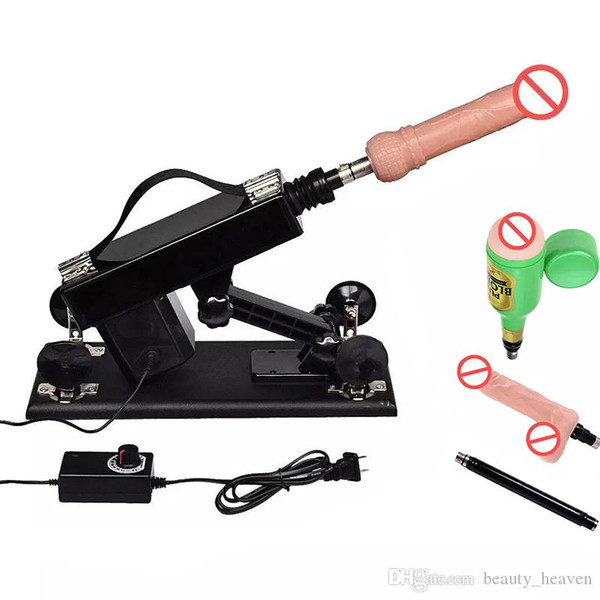 Automatic Sex Machine Gun Come with Male Masturbation Cup and Realistic Dildo Powerful Sex Machines Sex Toys for women couples