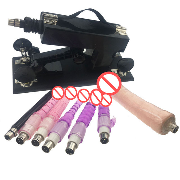 High Quality World wide six Dildo Automatic Sex Machine Retractable Masturbation Machine Dildo, Simulating Sexual Vibrator