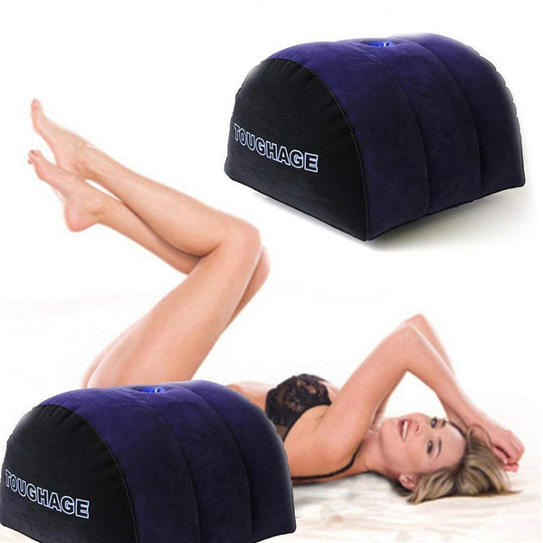 Multipurpose Luxury Sex Magic Comfort Cushion Pillow Bedroom Fun Cushion Hole Bolster Love Position Kit Set Inflatable