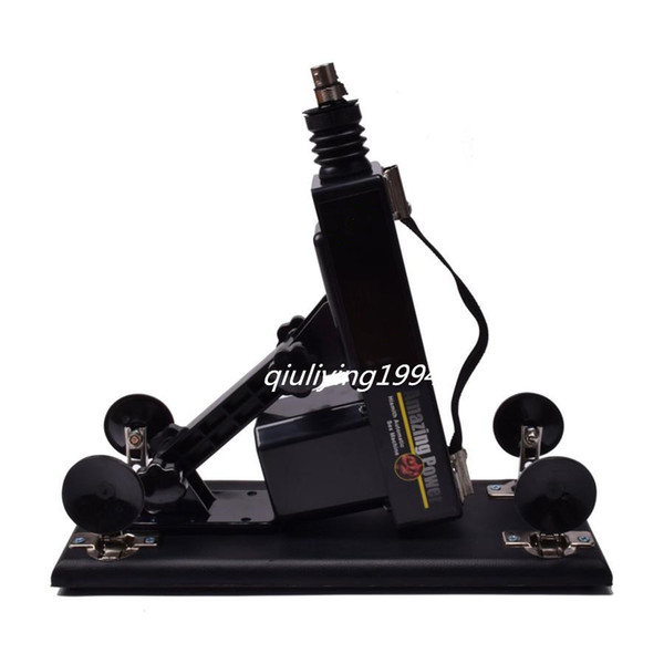 Automatic Sex Machine Gun/Cannon with Big Dildo Realistic Penis 6 cm Retractable Masturbation Machine Gun 0-415 /minutes Sex Toys