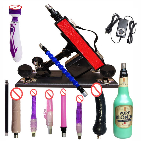 China Luxury Automatic Sex Machine Gun Set for Men and Women,Making Love Machine with Male Female Masturbation Cup and Big Dildo Toys