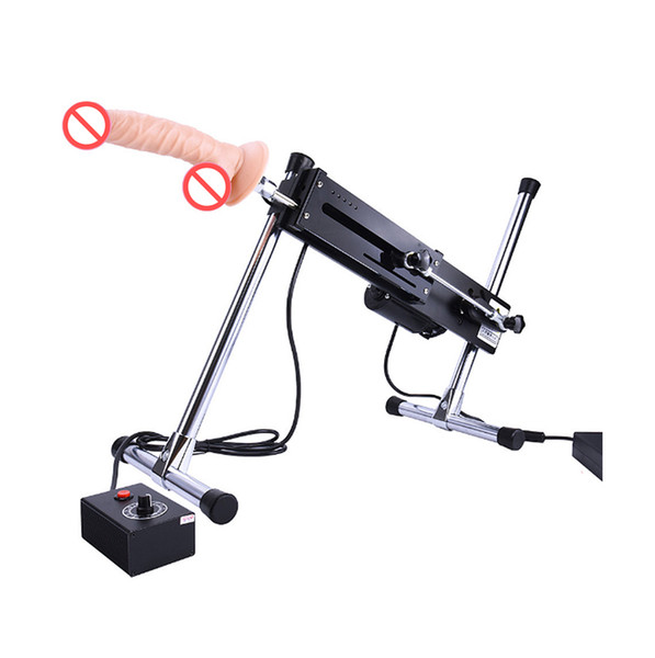 Extremely Quiet Automatic Sex Machine with Big Dildo Vac-u-Lock Turbo Gear Power 120W 11kg Solid Steel Frame Vibrator Sex Toys for women