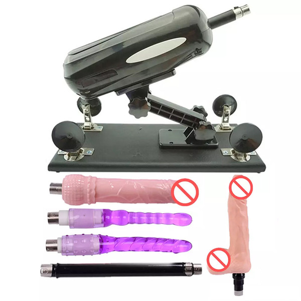 Automatic Sex Machine Vibrator with Anal Dildo Accessories Sexual Intercourse Love Machine Female Masturbation Sex Toys for Women Couples