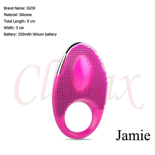 The penis ring USB interface igox 20 silicone waterproof quiet charging, male cock ring vibration toys adult products