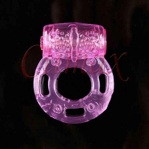 1 pieces of butterfly vibration ring, Silicon Vibrating penis ring, penis ring, sheep eye, sex toys, sex toys, adult toys