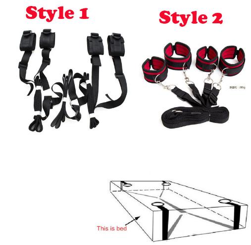 Adult Games Sex Toys For Couples,Under Bed Restraint Erotic Toys Bondage Restraints Handcuff & Ankle Cuffs Bed BDSM Love Sex Kit