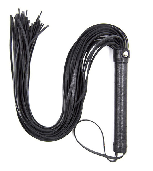 1PC 59cm PU Leather Fetish Bondage Sex Whip Flogger Bdsm Sex Toys For Couples Spanking Paddle Sexy Policy Knout Adult Games