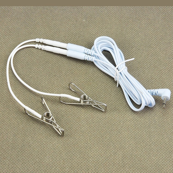 Electrical Shock Nipple Clamps Accessory, Electric Shock Metal Nipple Clip Electro Massage System Sex Products For Men And Women