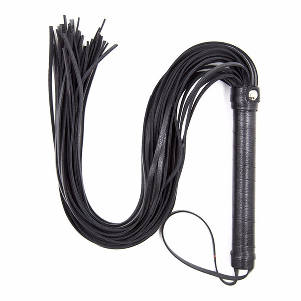 69CM PU Leather Fetish Bondage Sex Whip Flogger Bdsm Sex Toy for Couples Spanking Paddle Sexy Policy Knout Adult Games