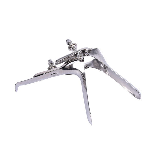 Vaginal Speculum OB GYN Instruments Genitals Sexy Peep Mirror CE Medical Stainless Steel Colpectasia Device Free Shipping