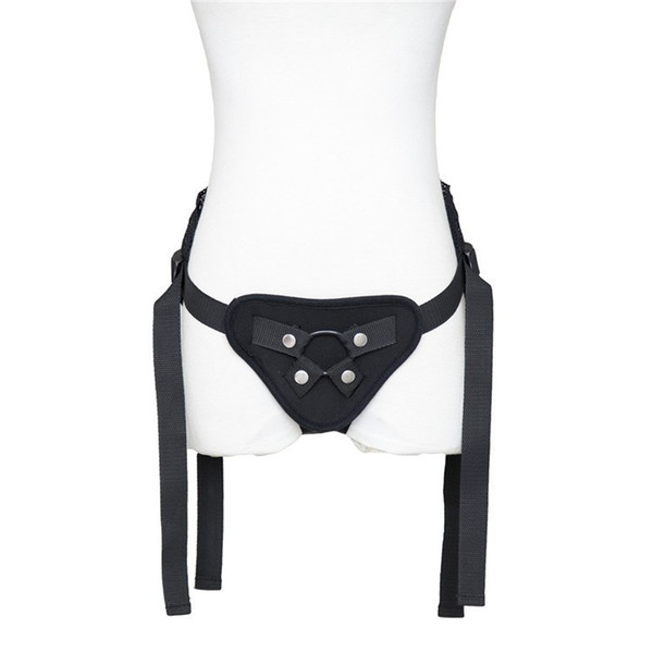 Unisex Sissy Lesbian Toy Dildo Strapon Harness Underwear Odd Fetish Soft Padded Strap on Panties for Men and Women