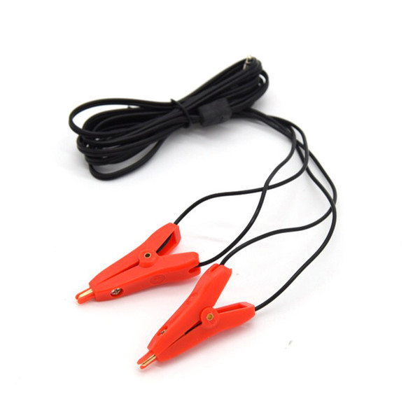 Electric Shock Red/Black Nipple Clamps/Clips Electro Shock Breast/Clitoris Massage Sex Products For Women Sexe Toys Sex Shop