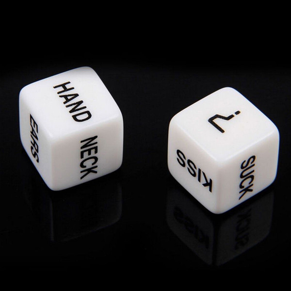 1 Pair=2pcs Erotic Dice Game Toy For Bachelor Party Fun Adult Couple Sex Funny