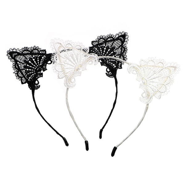 Roleplay Sexy Cat Ears Lace Headband For Women Lesbian Fetish SM Bondage Erotic Toys Adult Games Sex Toys for Couples