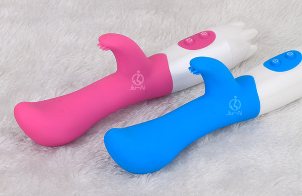 Utimi Double Vibrating Female Vibrator-Double Stimulation(From Inside and Outside) of G-Spot