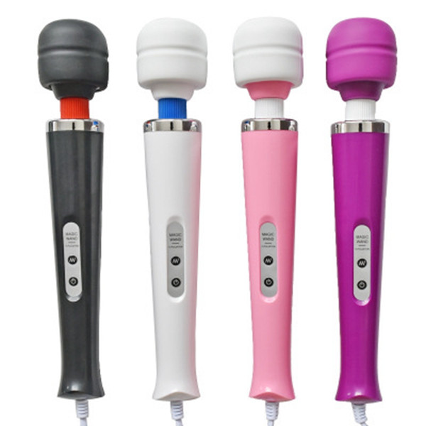 110-250V Adult Vibrator AV Stick Massager US/EU/AU/UK Massage Strong Vibration Powerful AV Stick Clit Vibrator Sex Toys for Women DHL