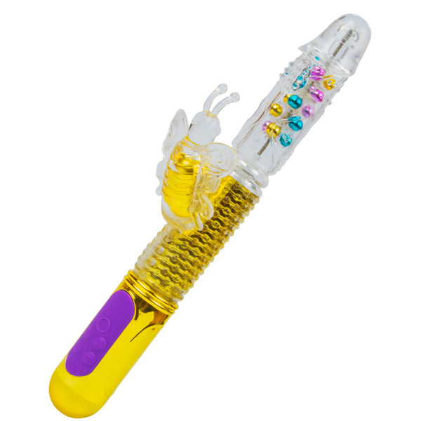 Rechargeable rabbit g-spot vibrators dildo vibrator 8 speed massager erotic adult product female masturbation sex toys for women