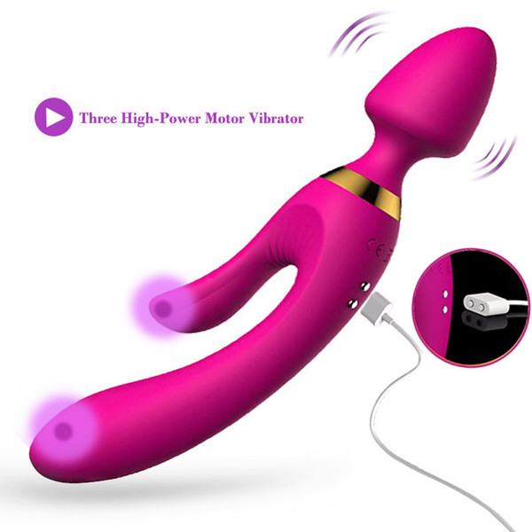 Newest Sex 3 Motor Barbed G Spot Vibrator Waterproof Adult Sex Toys for Woman Pretty Love Dildo Vibrators for Women Erotic Toys