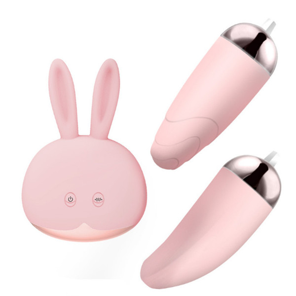 Rabbit G spot Vibrator Silicone Vibrating Egg Sex Toys For Women Masturbation Nipple Clitoris Vagina Anal Stimulation 12 Modes Rechargeable