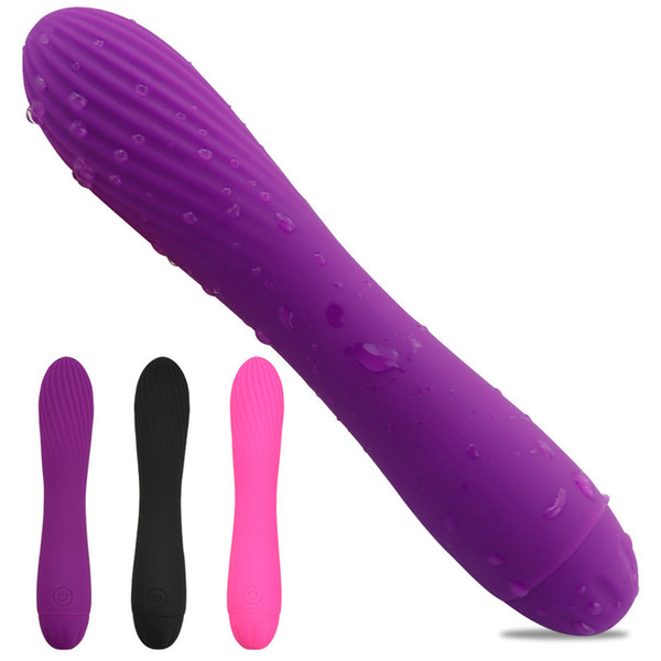 Rechargeable Silicone Wand G Spot Dildo Vibrator Sex Toys For Women Masturbation Clitoris Massage Vagina Pussy Anal Clit Nipple Stimulation