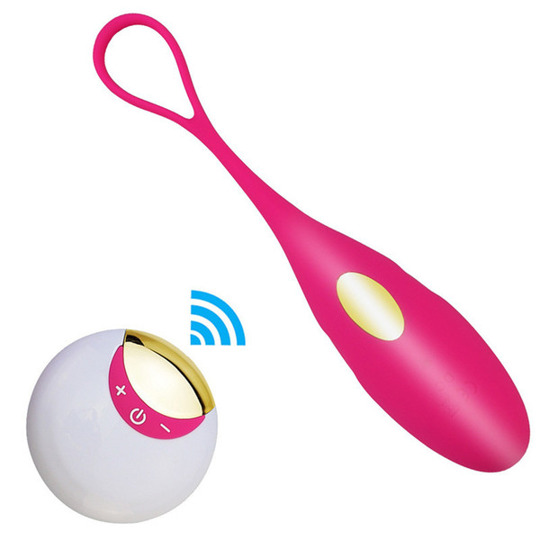 Vibrating Love Egg Wireless Rechargeable 10 Speed Silicone G spot Vibrator Sex Toys For Woman Vagina Ball Clitoris Anal Nipple Stimulation