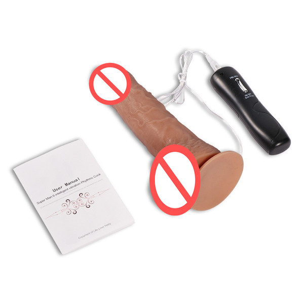 7.01 Inch 6 Modes Vibrating Dildo 360 Degree Rotating Vibrator with Suction Cup G Spot Female Toy Sex Toys Clitoral Orgasm for Women