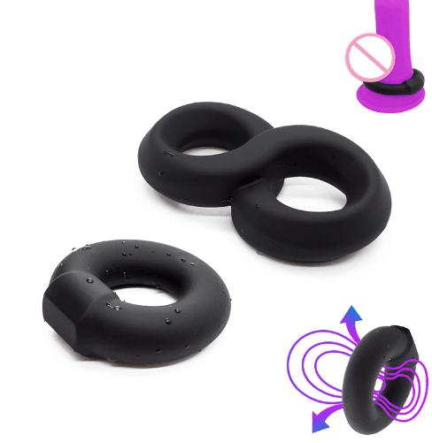 Sweet Magic Vibrator Cock Ring For Penis Extender Intimate Goods Penis Ring SM Massages Adult Game Masturbation For Male