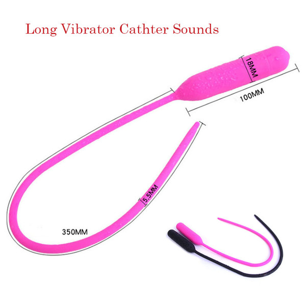 Sweet Magic Urethral Sound Catheter Penis Plug Vibrator Massager Climax Stimulation Male Masturbator Sex Toys for Men