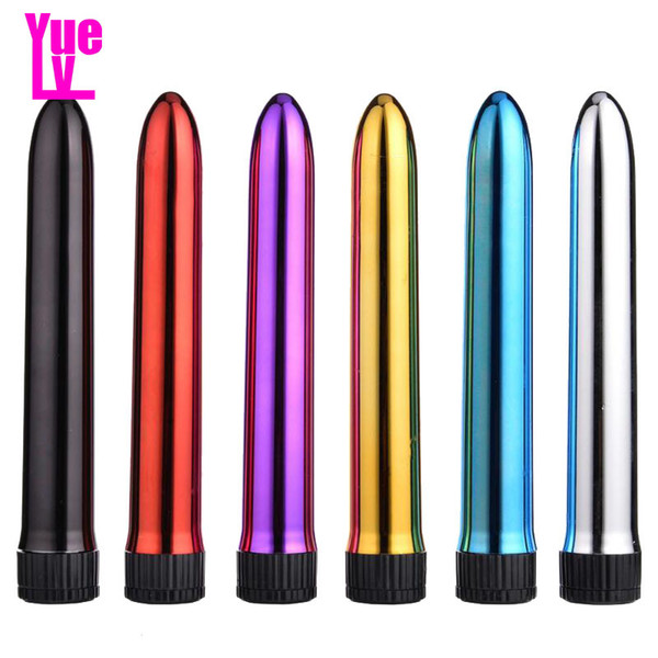 YUELV Powerful Multi-Speed Mini Bullet Dildo Vibrator Female Masturbate G-spot Vibrating Climax Massager Adult Sex Toys For Women Men Erotic