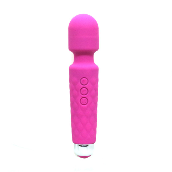 Powerful oral clit Vibrators for Female USB Charge AV Magic Wand Vibrator Massager Adult Sex Toys for Woman Masturbator