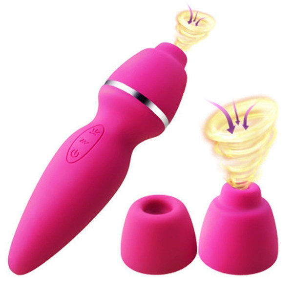 New Sucking vibrators for women, usb charge Oral Sex Licking female clitoris & breast sucker adult sex toys for woman & couples