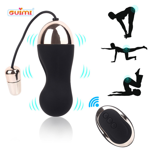 GUIMI Kegel Balls Vagina Training Ball USB Kegel Balls Vagina G-spot Stimulator Erotic Toys Sexy Jump Eggs Sex Toys for Women *